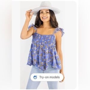 Free people Bala babydoll top
